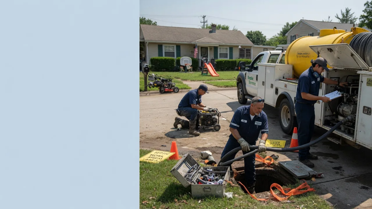 Septic Tank Pumping in Wall, TX near me